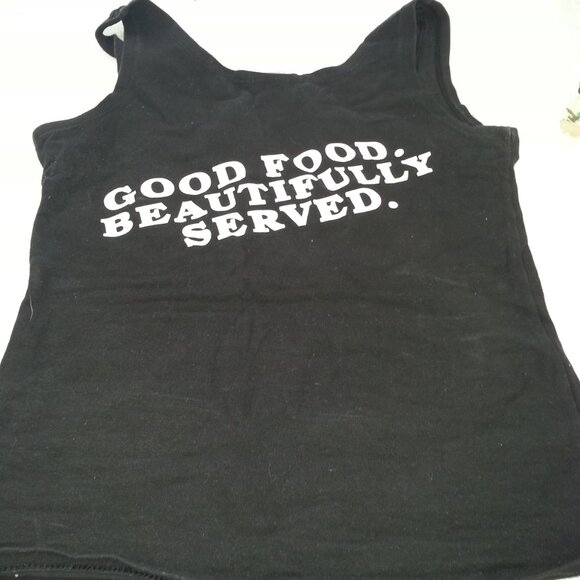 WingHouse Waitress Black Crop Top Uniform TOP - Picture 3 of 3